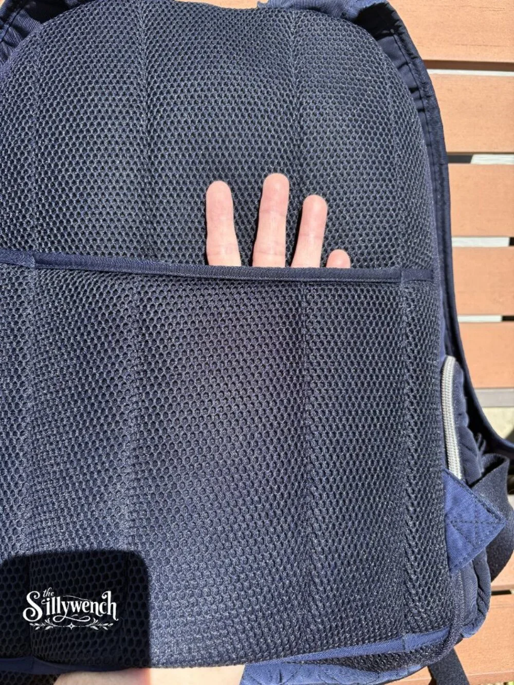 Vera Bradley Navy Commuter Backpack in Performance Twill